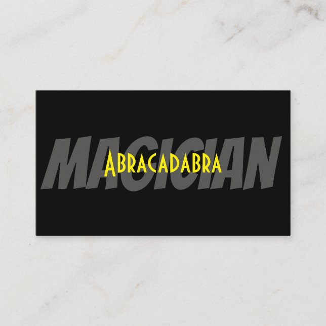 Magic Magician Card Poker Trick Entertainment (Front)