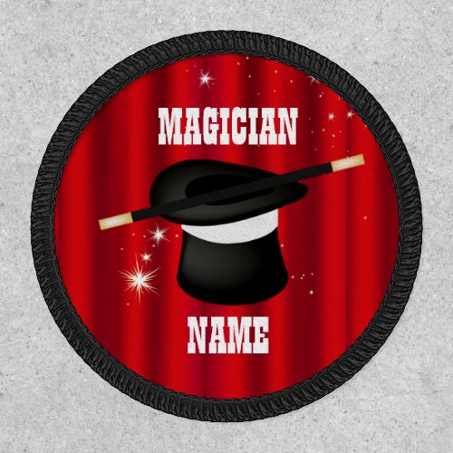 Magic Magician Party Name Patch