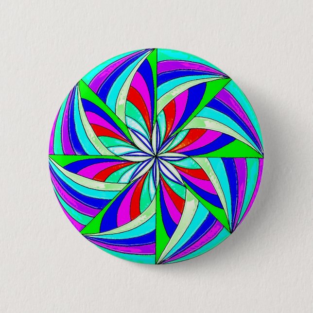 Magic mandala button (Front)