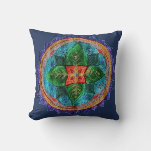 Magic Mandala Throw Cushion 41 cm x 41 cm