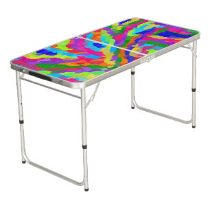 Magic Marker Art Beer Pong Table
