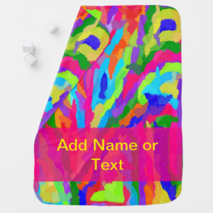 Magic Marker Baby Blanket