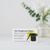 Magic Me/ Magician Business Card (Standing Front)