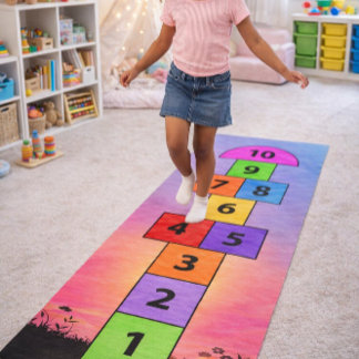 Magic Meadow Hopscotch Runner