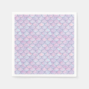 Magic Mermaid Scales Birthday Party Napkins