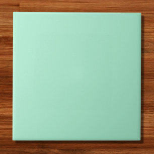 Magic Mint Solid Color Ceramic Tile