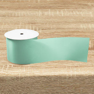 Magic Mint Solid Color Satin Ribbon
