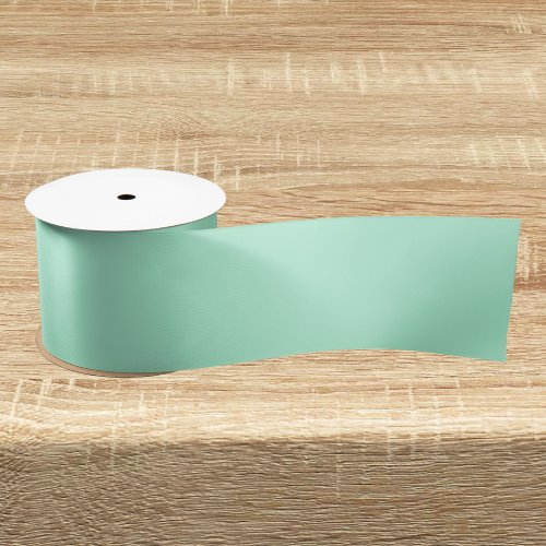 Magic Mint Solid Color Satin Ribbon