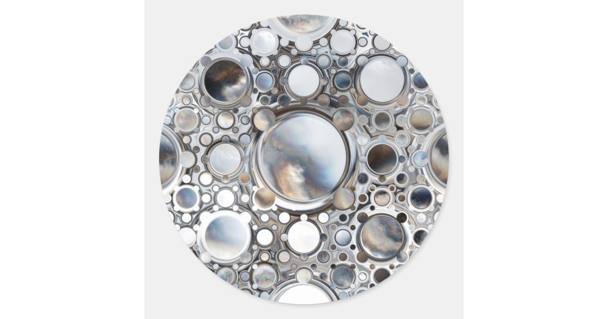 Magic Mirror Sticker Magic Mirrors Classic Round Sticker | Zazzle
