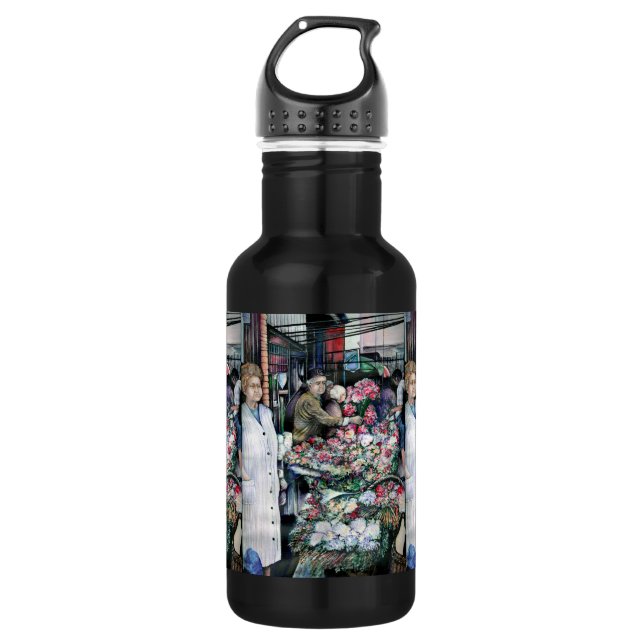 Magic Moment in Misloc Market Water Bottle (Front)