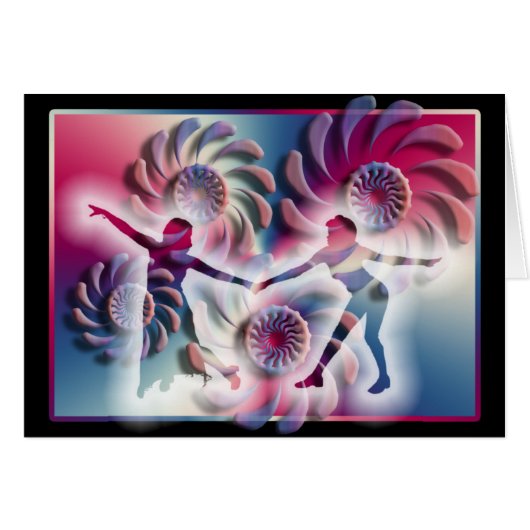 Magic Moment of Dance Cards (Front Horizontal)