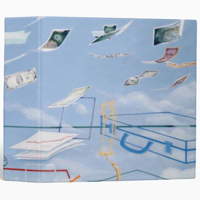 Magic Money 3 Ring Binder (Front/Spine)