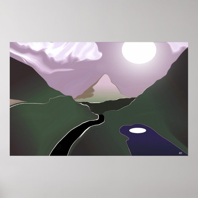 Magic Moon Print (Front)