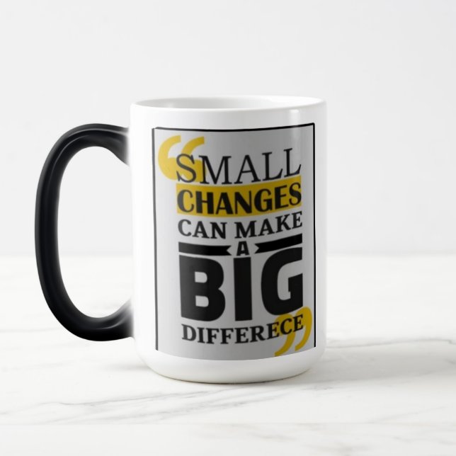 Magic Morphing Mug - Heat Sensitive Color Changing (Left)