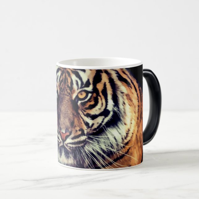 Magic Morphing Tiger Mug (Front Right)