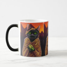 Magic Morphing Vampire Cat Mug