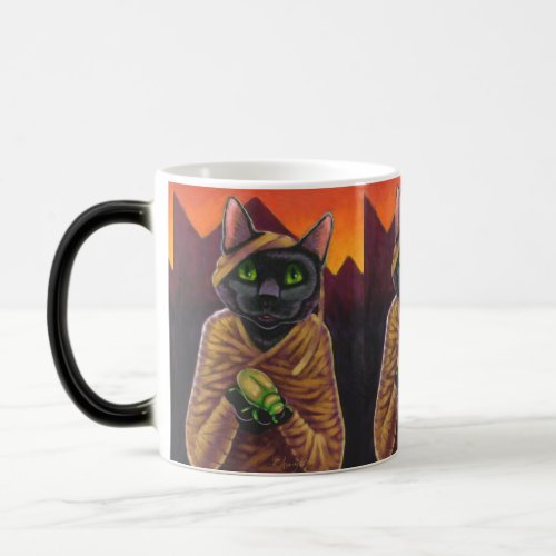 Magic Morphing Vampire Cat Mug