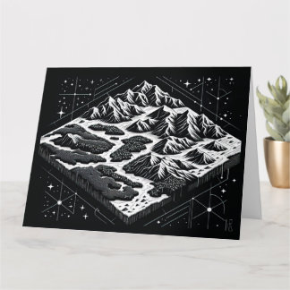 Magic Mountain Map Card
