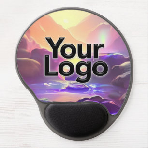 Magic Mountains Corporate Business Company Logo Gel Mouse Pad