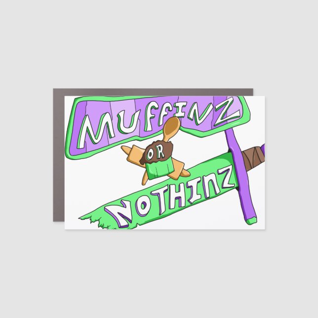 magic muffinz magnet (Front)