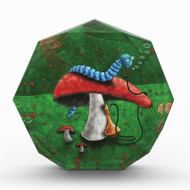 Magic Mushroom Acrylic Award (Front)