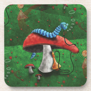 Magic Mushroom Beverage Coaster