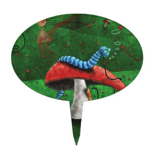 Magic Mushroom Cake Topper