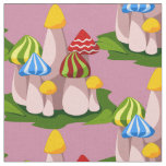 Magic Mushroom Cathedral Thunder_Cove  Fabric