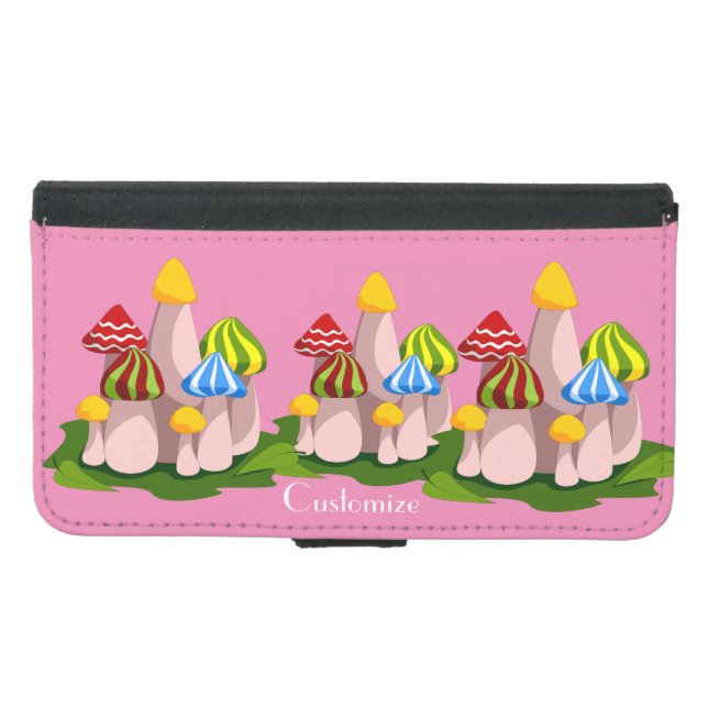 Magic Mushroom Cathedral  Thunder_Cove Samsung Galaxy Wallet Case (Front (Horizontal))