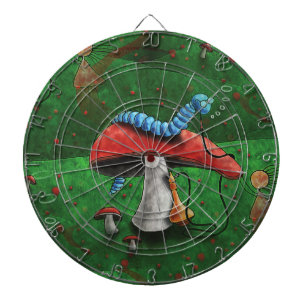 Magic Mushroom Dartboard With Darts