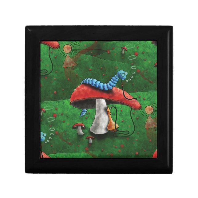 Magic Mushroom Keepsake Box (Front)