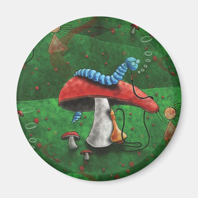 Magic Mushroom Magnet (Front)