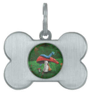 Magic Mushroom Pet Tag