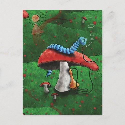 Magic Mushroom Postcard