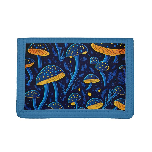 Magic Mushroom Trifold Wallet (Front)