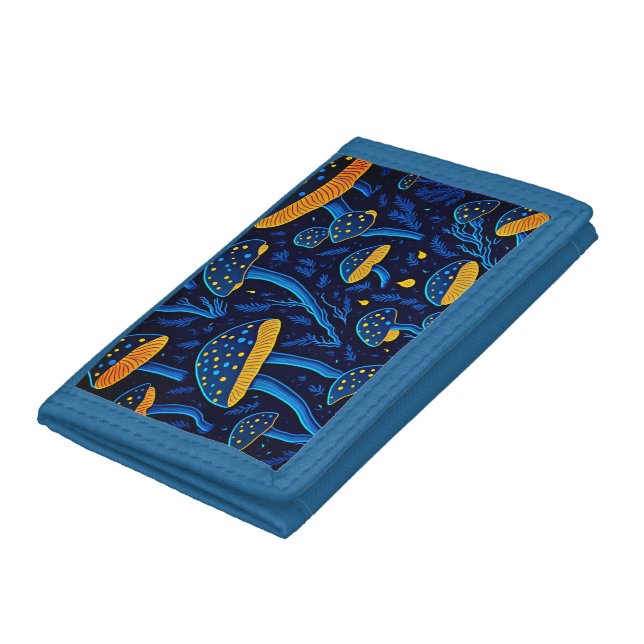 Magic Mushroom Trifold Wallet (Bottom)