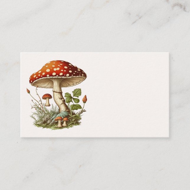 Magic Mushrooms Business Cards (Front)