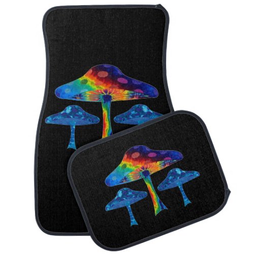 Magic Mushrooms Car Floor Mat