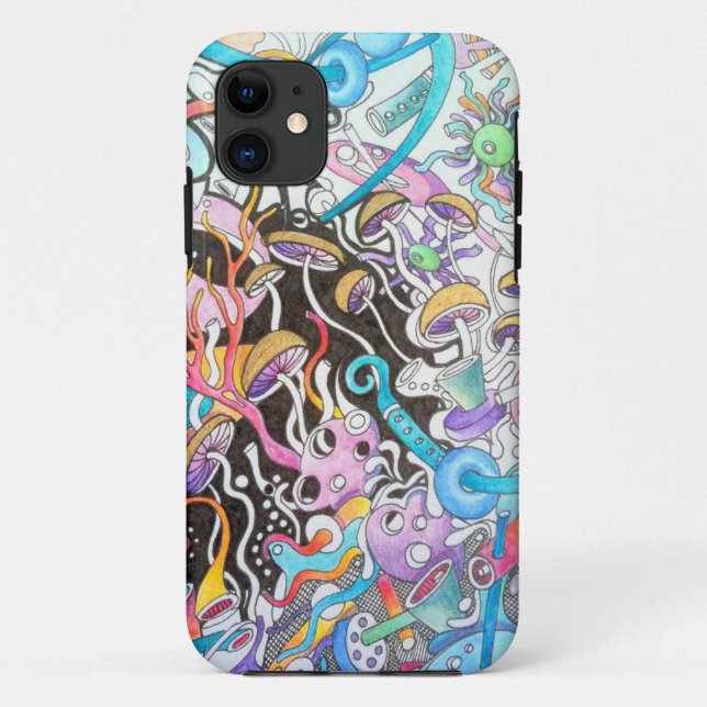 Magic Mushrooms Case (Back)