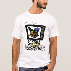 MAGIC MUSHROOMS - DMT SPIRITUAL GRAFFITI T-SHIRT