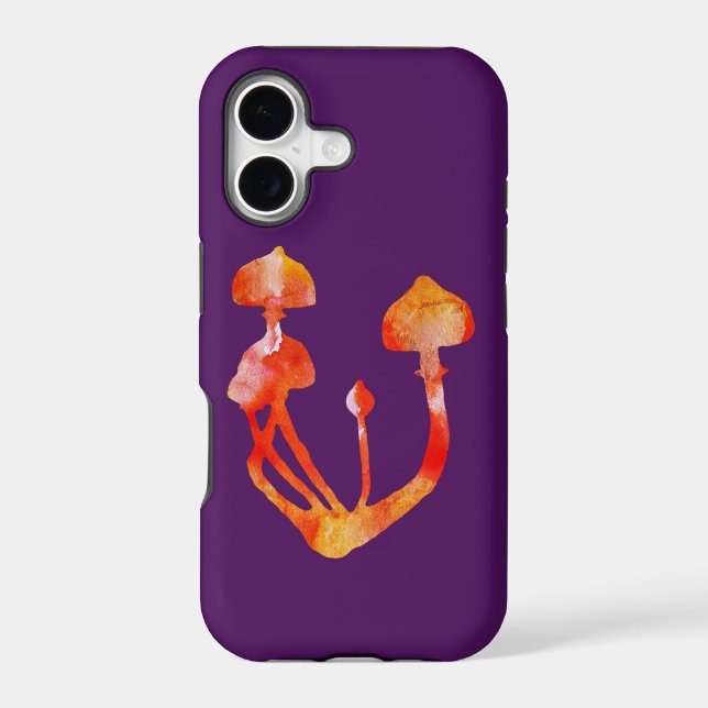 Magic Mushrooms Iphone Case (Back)