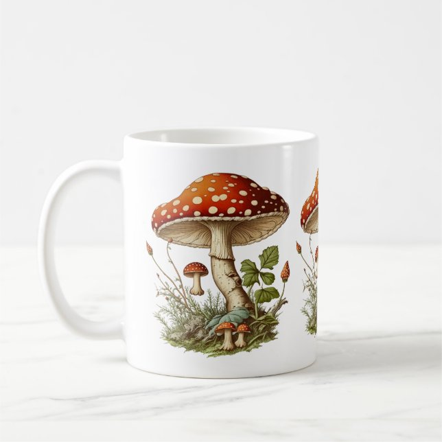 Magic Mushrooms Mug (Left)