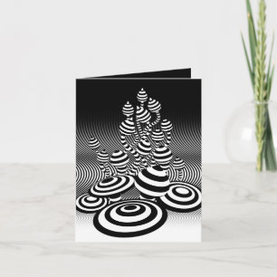 Magic Mushrooms small Greetings card