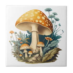Magic Mushrooms Tile
