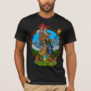 Magic Mushrooms Wizard T-Shirt