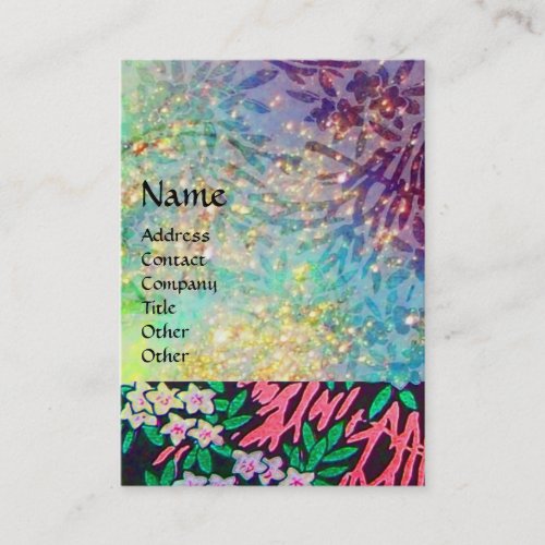 MAGIC MYRTLE  Sparkling Gold Reflections Business Card