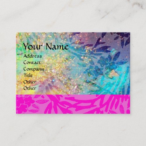 MAGIC MYRTLE  Sparkling Gold Reflections Business Card