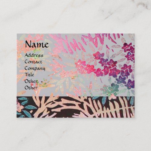 MAGIC MYRTLE  Sparkling Gold Reflections Business Card