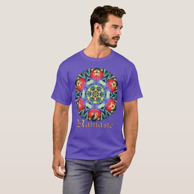 Magic Namaste Kaleidoscope T-Shirt (Front Full)