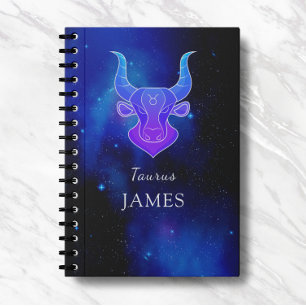 Magic Name with Zodiac sign Taurus Notebook